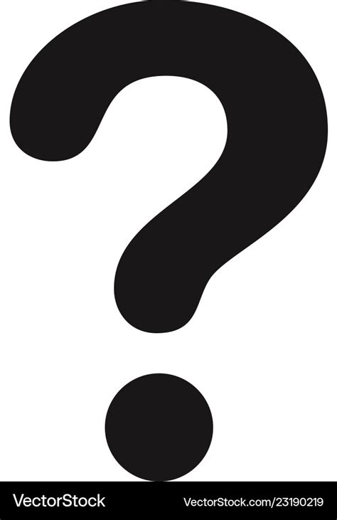 Question mark icon Royalty Free Vector Image - VectorStock