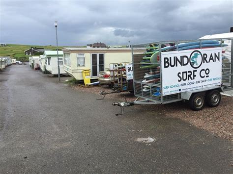 Bundoran Surf Company Surf Lodge: trailer full of surfing gear are ... - Natural Surfing Picture