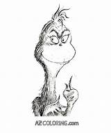 Grinch Coloring Pages Printable sketch template
