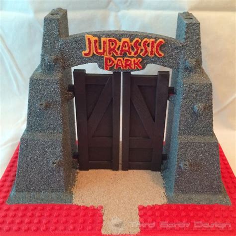 Jurassic Park Gates with LEGO® | Third Earth Design