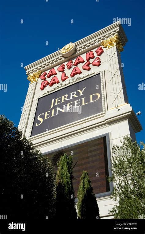 Caesars Palace inscrivez-vous comédien Jerry Seinfeld à Las Vegas ...