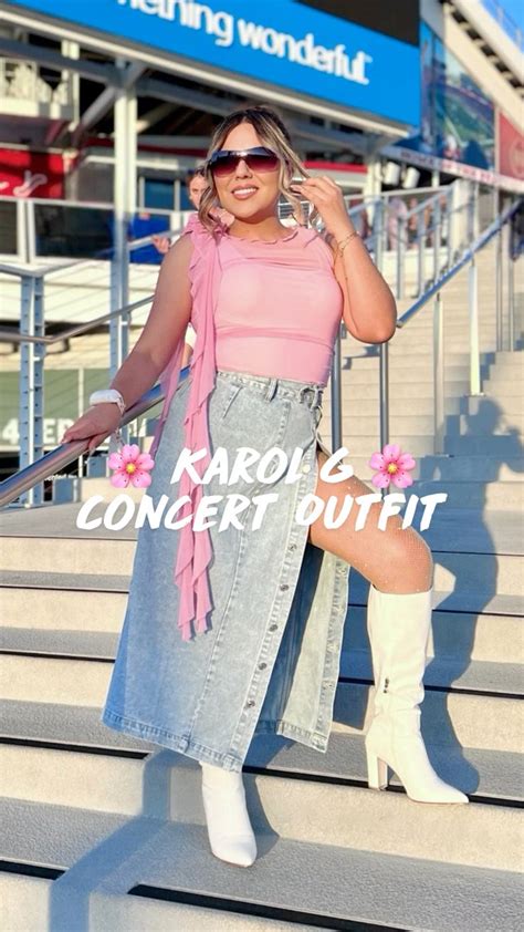 Karol G Concert Outfit | Pink Fashion