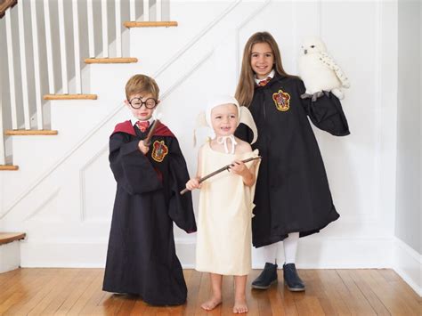 Harry Potter Costumes with a DIY Dobby Costume - The Chirping Moms