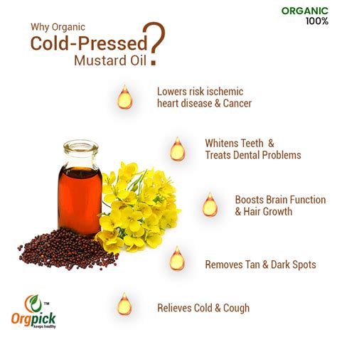 Benefits Of using Organic Cold-pressed Mustard Oil Organic Essential ...