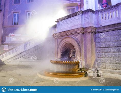 Boiling Water of Acqui Terme Stock Photo - Image of architecture ...