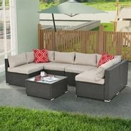 Best Choice Products Outdoor Woven Rope Sectional Patio Furniture, L ...