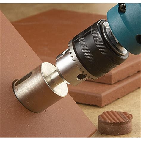 Grip - On® 5 - Pc. Diamond Hole Saw Set - 167665, Hand Tools & Tool Sets at Sportsman's Guide