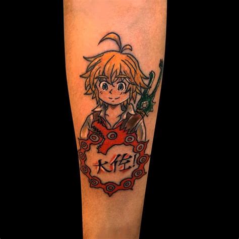 Top 23 Best Meliodas Tattoo Ideas - [2021 Inspiration Guide]