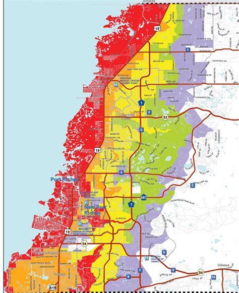 Pasco County Evacuation Map - Bay Area On Map