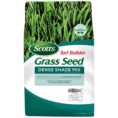 Scotts 7 lb. Turf Builder Dense Shade Mix Grass Seed-18251 - The Home Depot