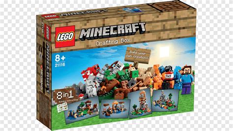 ليجو 21116 Minecraft Crafting Box ليجو Minecraft Lego minifigure ...