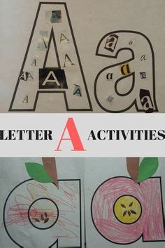 47 Letter Aa crafts ideas | letter a crafts, preschool letters, alphabet activities