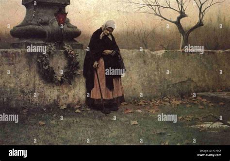 . All Souls' Day 1888 39 Jakub Schikaneder - Na Dusicky (1888 Stock Photo - Alamy