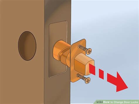 3 Ways to Change Door Locks - wikiHow