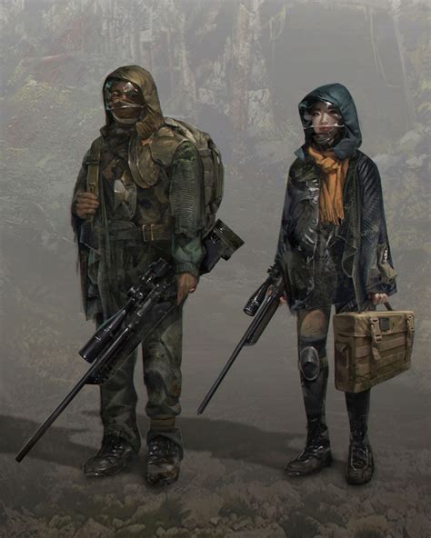 ArtStation - Sniper Team, Richard Sashigane | Apocalypse character, Apocalypse world, Post ...