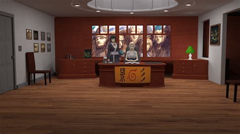 Hokage Office Test by Shinteo on DeviantArt