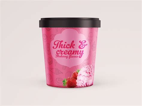 ICE-CREAM LABEL DESIGN - PRODUCT LABEL DESIGN BUNDLE on Behance