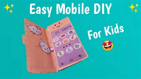 How to make Diy phone for kids | Very Simple Crafts | cellphone for kids |Craft office 2021 ...