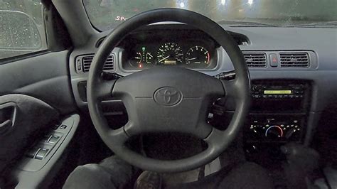 1998 Toyota Camry LE POV ASMR Style Test Drive Rainy Night - YouTube