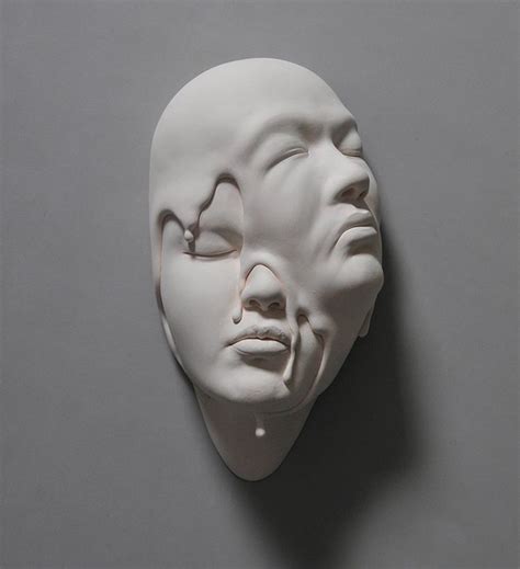 Stretched and Contorted Porcelain Face Sculptures by Johnson Tsang | Sculpture, Sculpture art ...