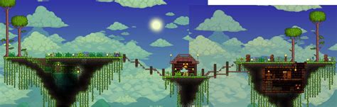 Terraria Jungle Floating Island by XploSlime7 on DeviantArt