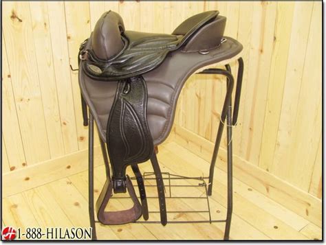 Hilason Treeless Endurance Trail Pleasure Saddle 18 165