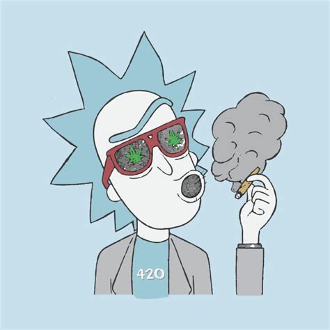 Free Rick And Morty Weed Svg 590 SVG PNG EPS DXF File