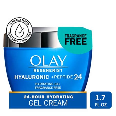 Olay Regenerist Hyaluronic Acid + Peptide 24 Gel Face Moisturizer, 1.7 oz - Fry’s Food Stores