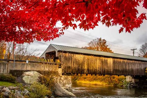 In search of an old Covered Bridge in Waitsfield VT. - New England Fall ...