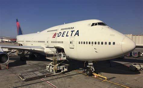 Delta Air Lines 747-400 business class (Delta One) Atlanta to…nowhere ...