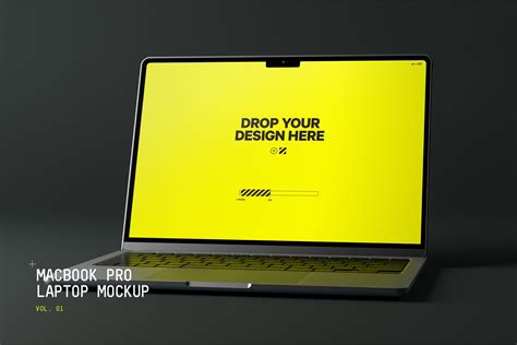 Macbook 2023 Mockup | Creative Market