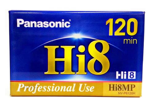 Amazon.com : Panasonic Hi8 8mm CAMCORDER VIDEO TAPE 120 min : Electronics