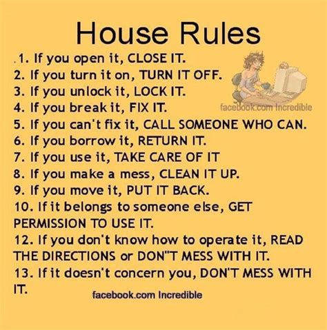 House Rules Quotes. QuotesGram