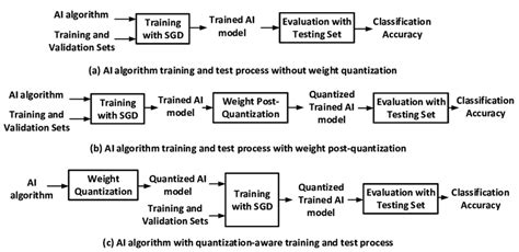 (a) AI model training and evaluation process without weight ...