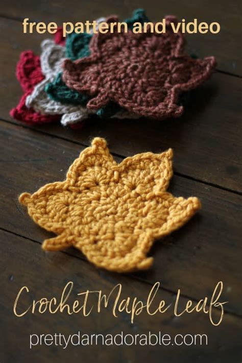 Free Canadian Maple Leaf Crochet Pattern | Leafandtrees.org