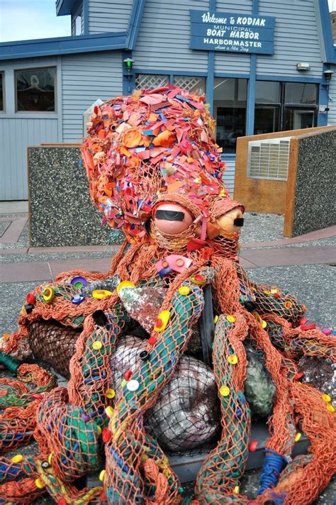 octopus sculpture made of recycled materials - Google Search , #Google ...