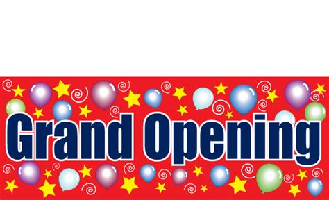 Grand Opening Banner Sign Design ID#3300 | DPSBanners.com