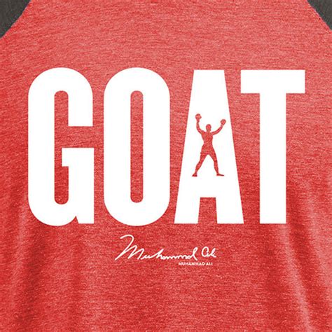 Muhammad Ali GOAT Shirts and Hoodies | FighterXFashion.com