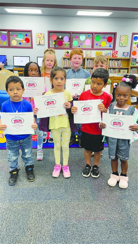 Madisonville Elementary Students of the Month for May | Madisonville Meteor