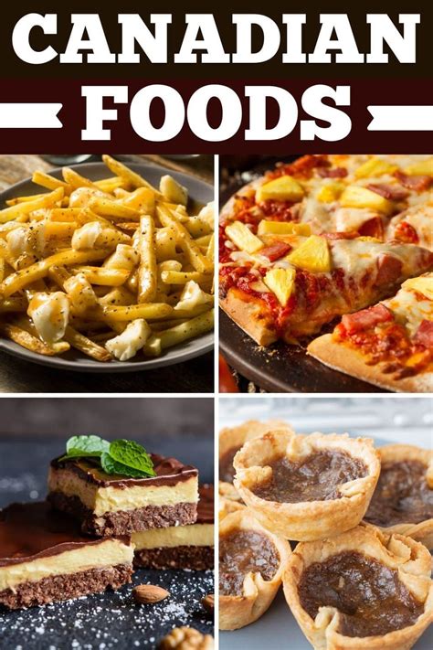 20 Traditional Canadian Foods | Recipe | Canada food, Canadian food, Canadian dessert recipes