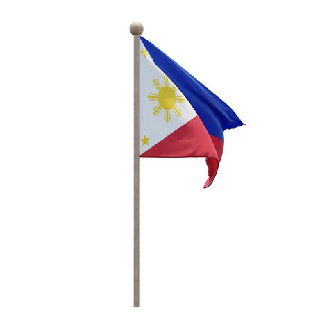 Philippines Table Flag Philippine Flag Pole Clipart Hd Png Download ...