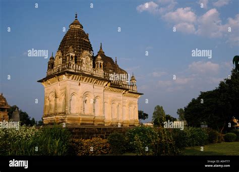 Temple at Khajuraho Madhya Pradesh India Stock Photo - Alamy