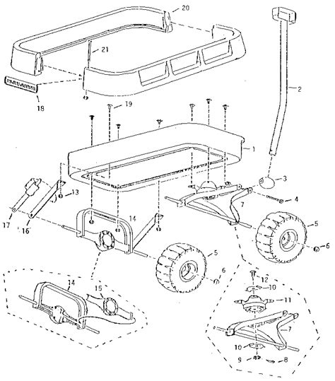 Radio Flyer Wagon Parts List