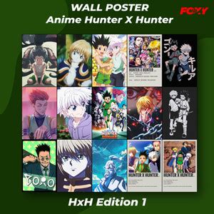 Jual (15 PCS) ANIME HXH POSTER AESTHETIC | ANIME HUNTER X HUNTER POSTER - A4 - Kota Surabaya ...