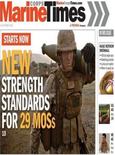 Marine Corps Times Magazine Subscription Discount 38% | Magsstore