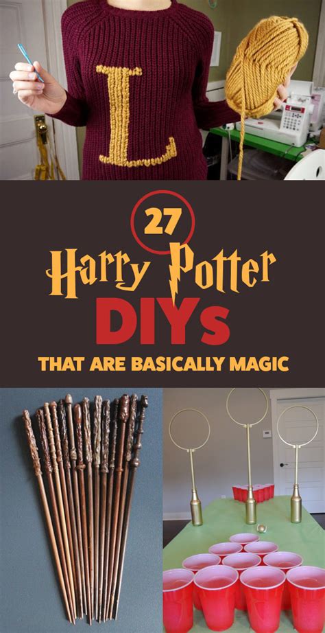 Handmade Easy Harry Potter Crafts - Diy And Crafts