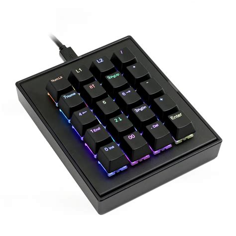 MAX FALCON-20 RGB Custom Programmable Mini Macropad Mechanical Keyboard (Assembled)