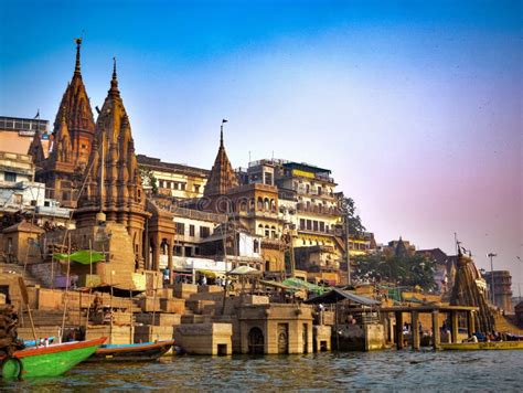 Varanasi or Banaras Ganga Ghat, Uttar Pradesh, India Stock Photo - Image of pradesh, ghat: 168285906