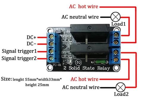 Solid State Relay Module (2 Channels- 5V)