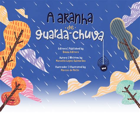 Children's Book | A Aranha de Guarda-Chuva :: Behance